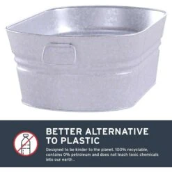 Behrens 7.5 Gal Steel Tub Oval -ORBIT || ACE || TORO Shop a2f704ab de6c 45f4 b606 43999f06a710