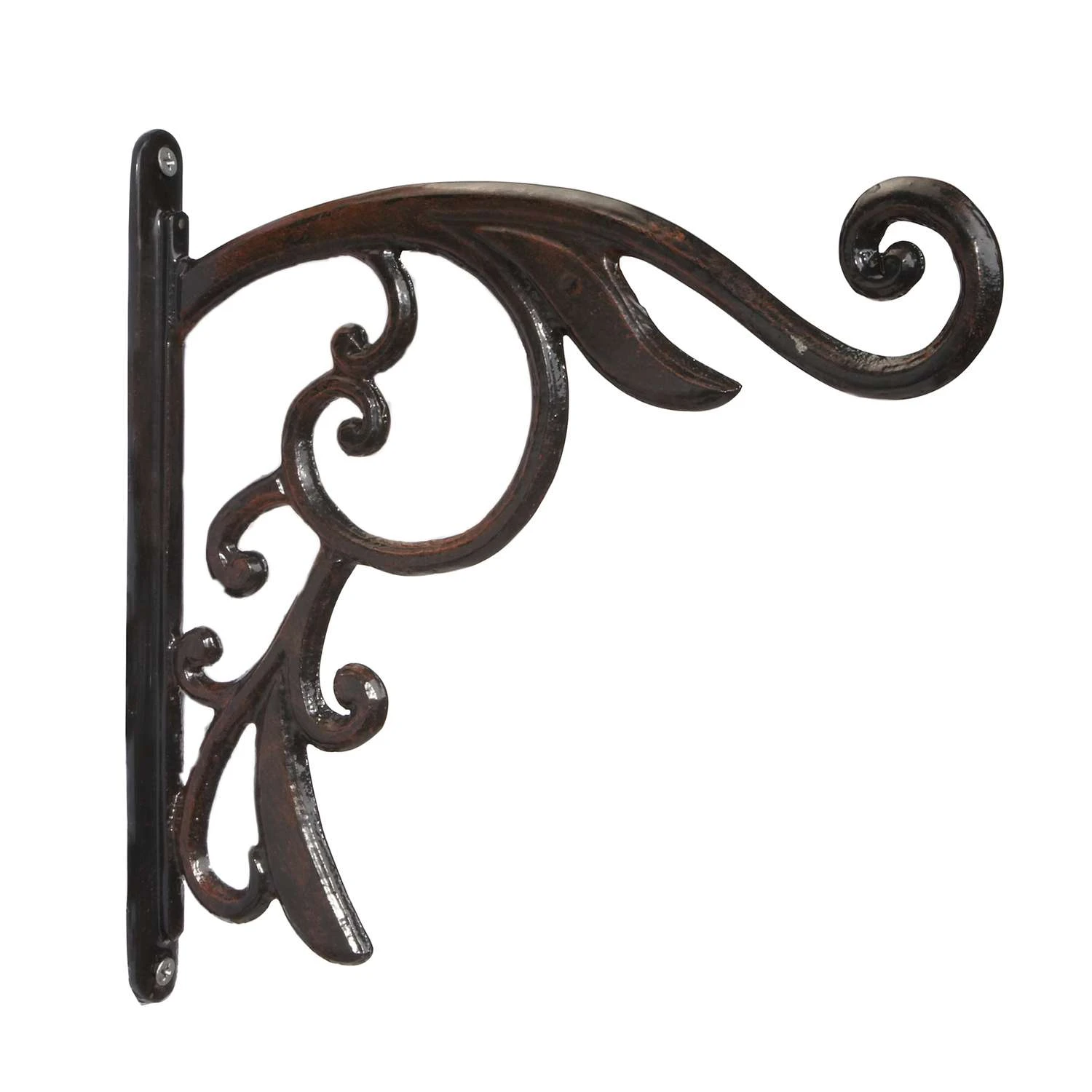 Panacea HoldAll Bronze Iron 9 In. H Renaissance Plant Hanger 1 Pk 3 Panacea HoldAll Bronze Iron 9 In. H Renaissance Plant Hanger 1 Pk