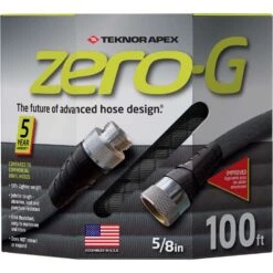 Teknor Apex Zero-G 5/8 In. D X 100 Ft. L Heavy Duty Commercial Grade Garden Hose