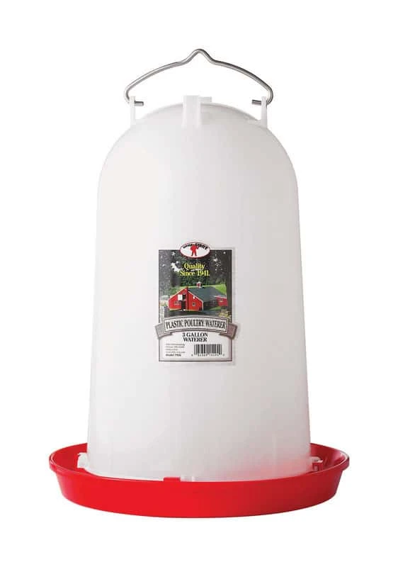 Little Giant 3 Gal Hanging Waterer For Poultry 3 Little Giant 3 Gal Hanging Waterer For Poultry