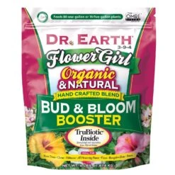 Dr. Earth Flower Girl Organic Granules Rose, Citrus Plant Food 4 Lb