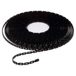 Master Mark Chainlock 1 In. H X 100 Ft. W X 0.05 In. D Black Plastic Tree Chainlock