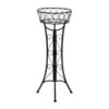 Summerfield Terrace 26.5 In. H Black Iron Plant Stand -ORBIT || ACE || TORO Shop b4f723d9 7e0a 4b80 90ea 59ac54914641
