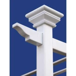 Vita Dublin 82 In. H White Vinyl Garden Arbor -ORBIT || ACE || TORO Shop b62c6fb0 1eea 4b73 a8e8 a7254c30c473