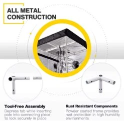 IPower Hydroponic Grow Tent 15 IPower Hydroponic Grow Tent -ORBIT || ACE || TORO Shop b6e80efc f340 420f 8323 c0f7cbbed835