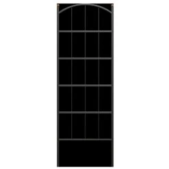 Panacea 75 In. H Black Steel Trellis