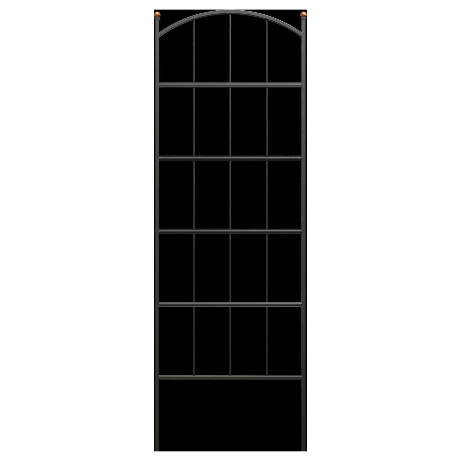 Panacea 75 In. H Black Steel Trellis 3 Panacea 75 In. H Black Steel Trellis