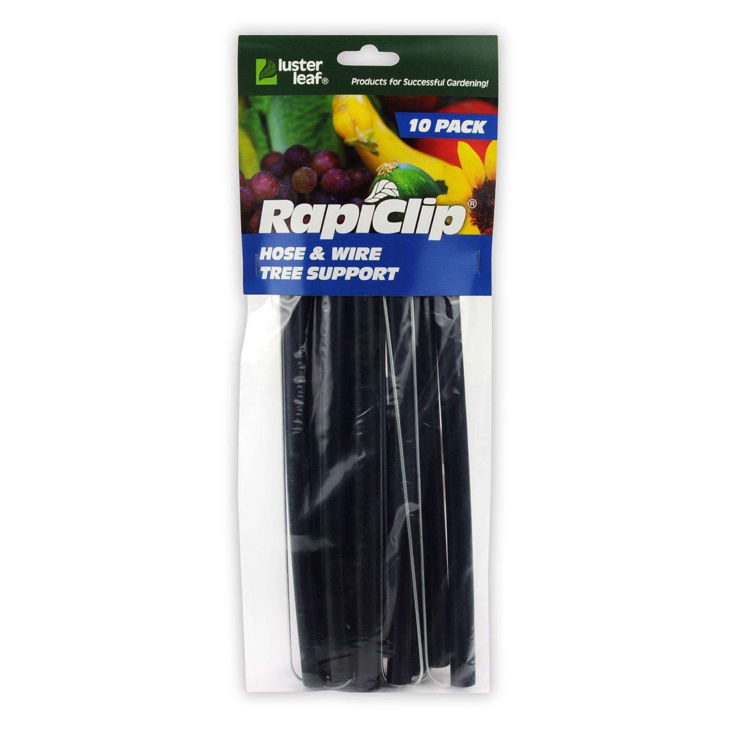 Luster Leaf Rapiclip 10.5 In. W Black Wire Tree Tie 3 Luster Leaf Rapiclip 10.5 In. W Black Wire Tree Tie