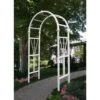 Vita Dublin 82 In. H White Vinyl Garden Arbor 2 Vita Dublin 82 In. H White Vinyl Garden Arbor -ORBIT || ACE || TORO Shop c1efbe4b 3bce 4c67 bac6 a1e281c0ea03