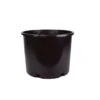 HC Companies 14.5 In. H X 12.75 In. D Plastic Planter Black