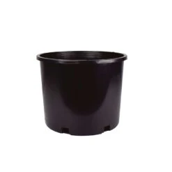 HC Companies 14.5 In. H X 12.75 In. D Plastic Planter Black