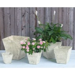 Novelty Artstone 11.5 In. H X 11.8 In. W X 11.8 In. D Resin Ella Planter Mint -ORBIT || ACE || TORO Shop c62c176b 3220 4362 9838 08f7b615b2c3