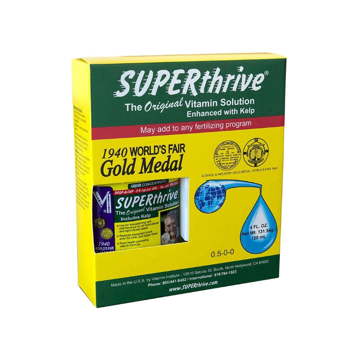 SUPERrthrive Liquid Concentrate Multiple Nutrient System 4 Oz 5 SUPERrthrive Liquid Concentrate Multiple Nutrient System 4 Oz - Image 3