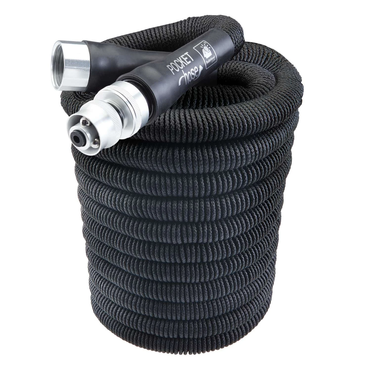 Pocket Hose Silver Bullet 3/4 In. D X 75 Ft. L Light Duty Expandable Lightweight Garden Hose 4 Pocket Hose Silver Bullet 3/4 In. D X 75 Ft. L Light Duty Expandable Lightweight Garden Hose - Image 2