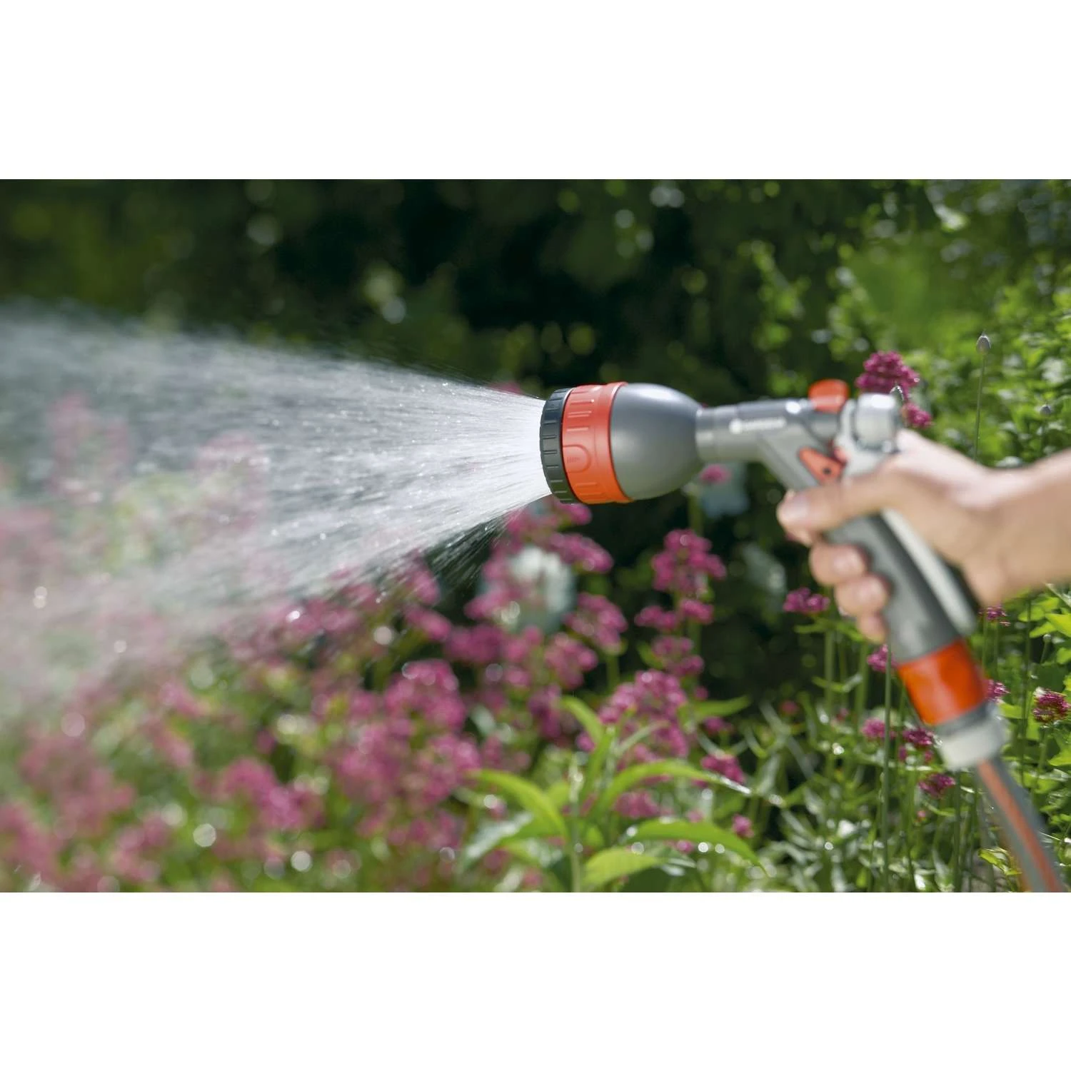 Gardena 4 Pattern Adjustable Multi Regulator ABS Hose Nozzle 4 Gardena 4 Pattern Adjustable Multi Regulator ABS Hose Nozzle - Image 2