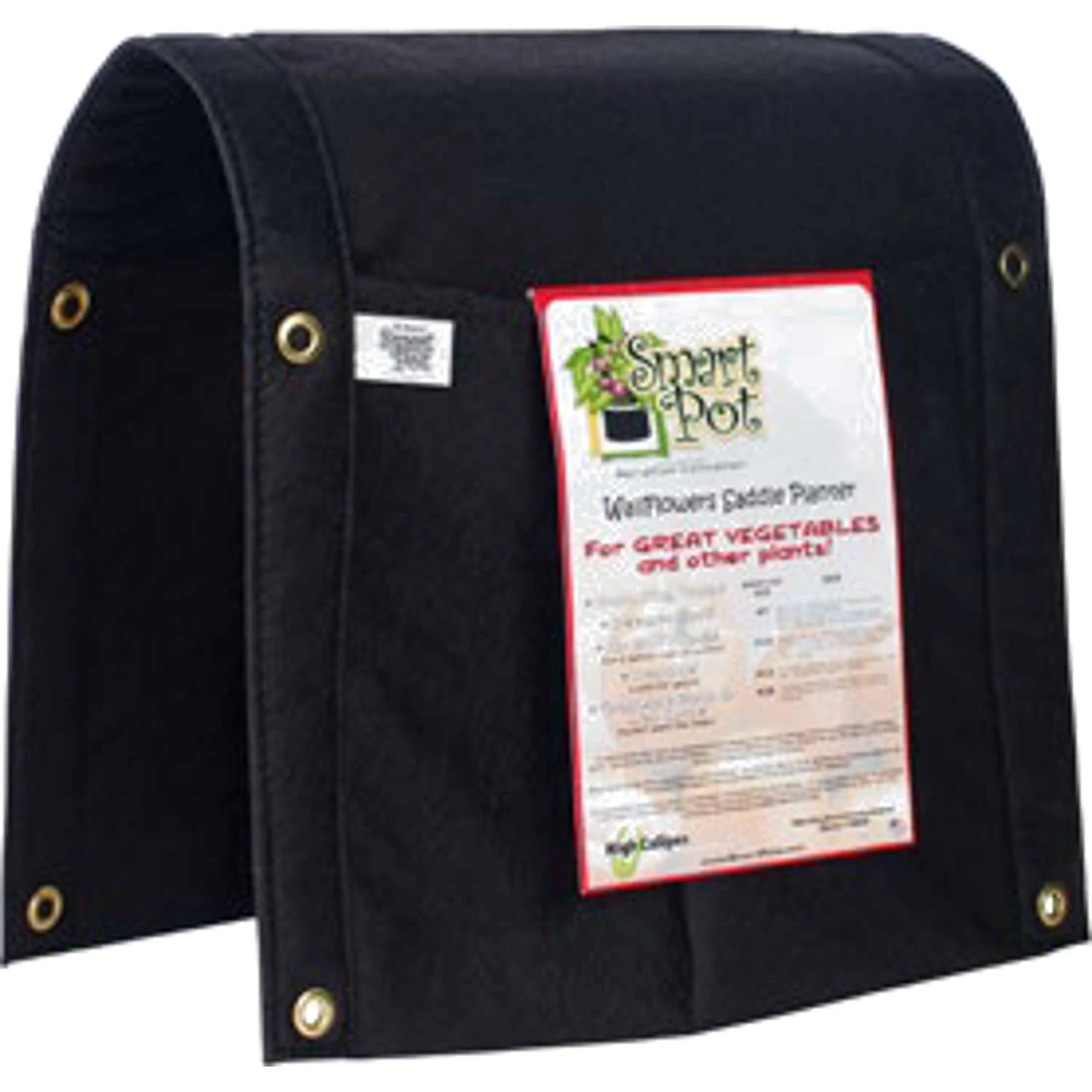 Smart Pot WallFlowers 18 In. H X 16 In. W Geo-Thermal Fabric Saddle Grow Bag Planter Black 3 Smart Pot WallFlowers 18 In. H X 16 In. W Geo-Thermal Fabric Saddle Grow Bag Planter Black