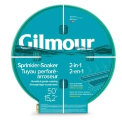 Gilmour 5/8 In. D X 50 Ft. L Medium Duty Sprinkler/Soaker Hose
