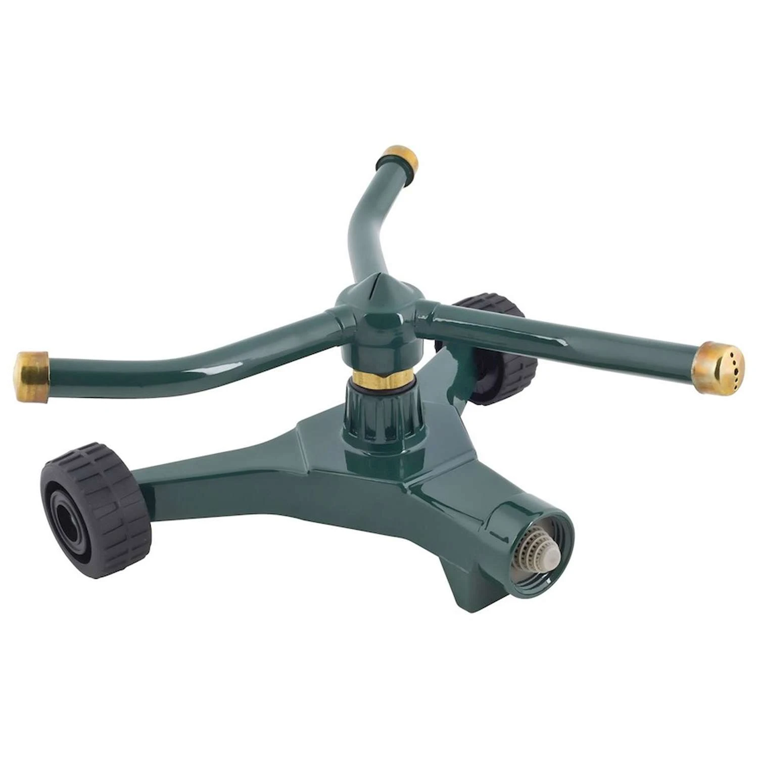 Melnor Metal Wheeled Base 3-Arm Sprinkler 1600 Sq Ft 4 Melnor Metal Wheeled Base 3-Arm Sprinkler 1600 Sq Ft - Image 2