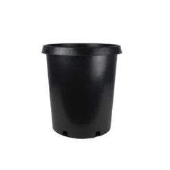 HC Companies 17.5 In. H X 16.5 In. D Plastic Nursery Container Black