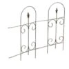 Living Accents 97 In. L X 32 In. H Steel Black Garden Fence 1 Living Accents 97 In. L X 32 In. H Steel Black Garden Fence -ORBIT || ACE || TORO Shop d1fc81ed d2e6 47bd 8b4d baed69447ce8