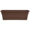 Bloem Dura Cotta 5.75 In. H X 30 In. W X 7.5 In. D Resin Window Box Chocolate -ORBIT || ACE || TORO Shop d3fa7b10 b91a 429c 89e6 da32892c45c0
