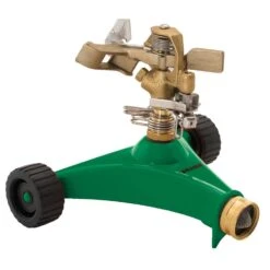 Dramm ColorStorm Brass Wheeled Base Impulse Sprinkler 5281 Sq Ft -ORBIT || ACE || TORO Shop d45af5d6 c518 4fd3 a8e4 f8d7d2a9270c