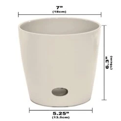 Bamboo-Blooms Waterwell Self Watering 6.5 In. H X 7 In. W X 7 In. D Wood-Resin Contemporary Round Pl 8 Bamboo-Blooms Waterwell Self Watering 6.5 In. H X 7 In. W X 7 In. D Wood-Resin Contemporary Round Pl -ORBIT || ACE || TORO Shop d4b17ce3 992e 4493 9cc2 04f4d1d5f10d