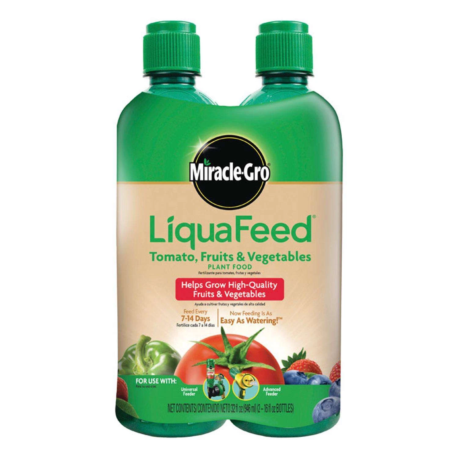 Miracle-Gro LiquaFeed Liquid Plant Food 16 Oz 3 Miracle-Gro LiquaFeed Liquid Plant Food 16 Oz