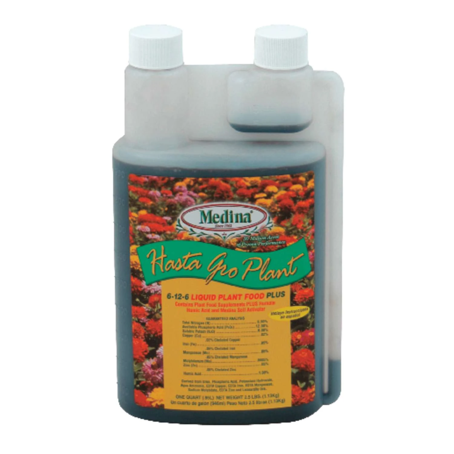 Medina HastaGro Liquid All Purpose Plant Food 1 Qt 3 Medina HastaGro Liquid All Purpose Plant Food 1 Qt