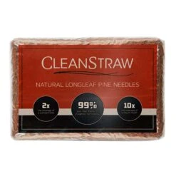 CleanStraw Natural Pine Needles Mulch 2.3 Cu Ft