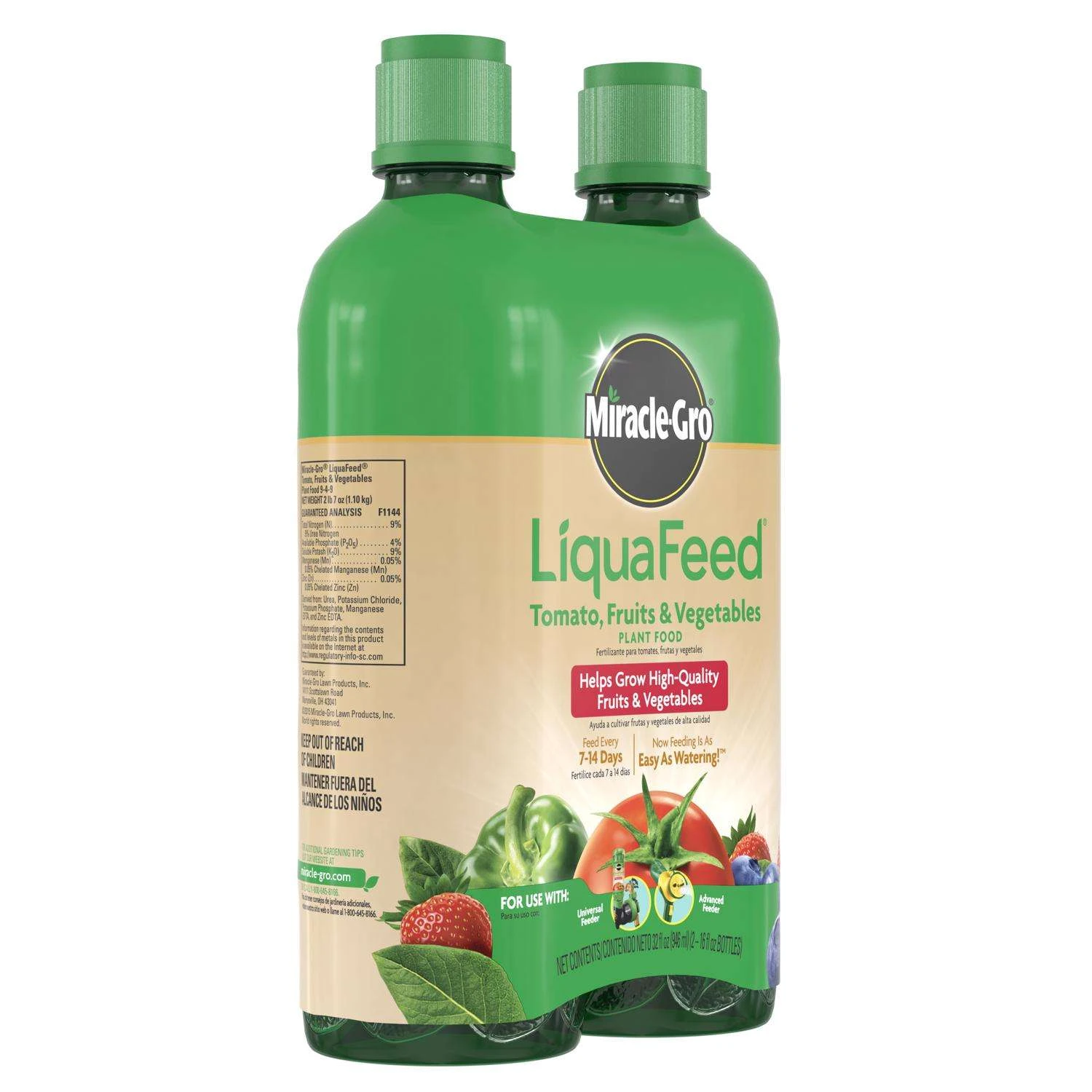 Miracle-Gro LiquaFeed Liquid Plant Food 16 Oz 4 Miracle-Gro LiquaFeed Liquid Plant Food 16 Oz - Image 2