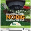 EasyFlex 20 Ft. L Plastic Black Landscape Edging Kit