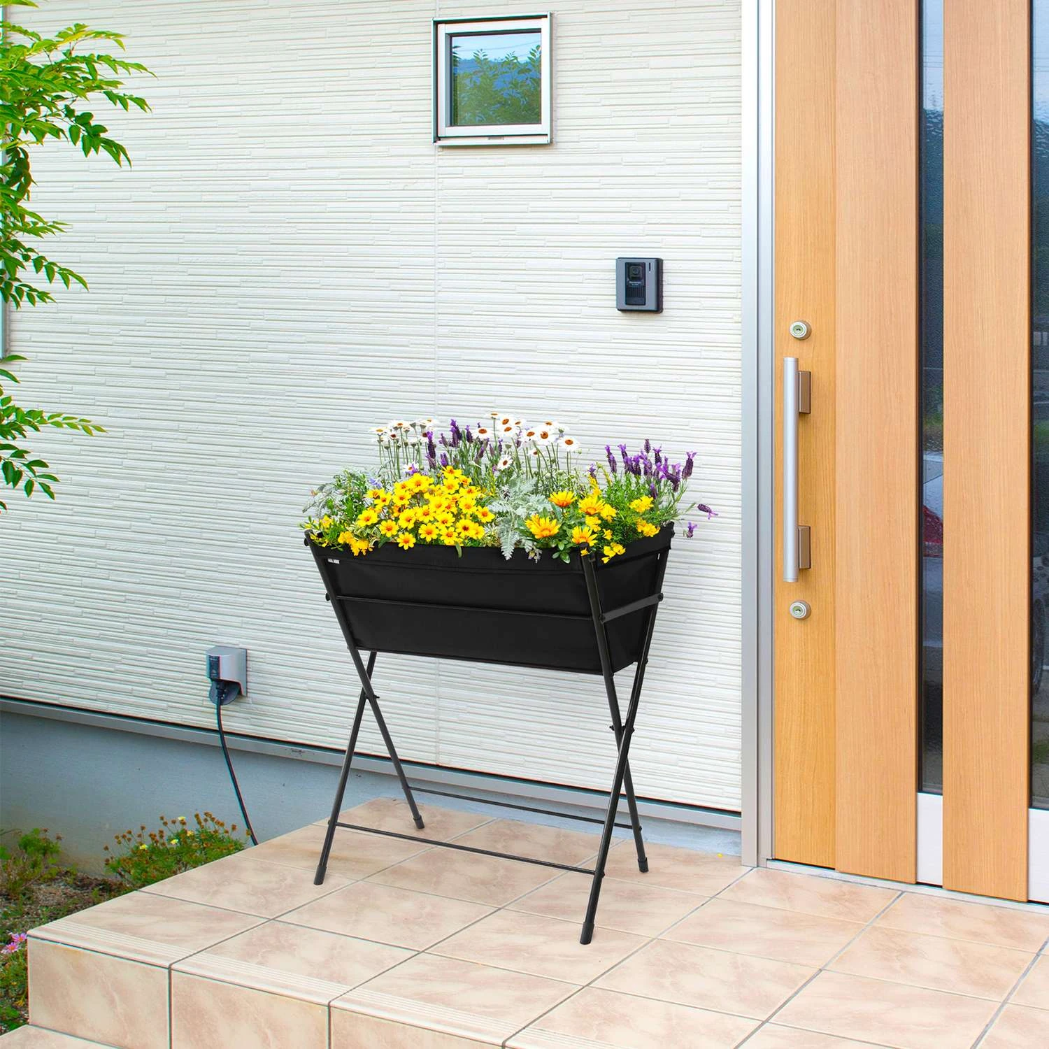 VegTrug Poppy Go 31.1 In. H X 25.5 In. W Steel 15.7 Planter Green 6 VegTrug Poppy Go 31.1 In. H X 25.5 In. W Steel 15.7 Planter Green - Image 4