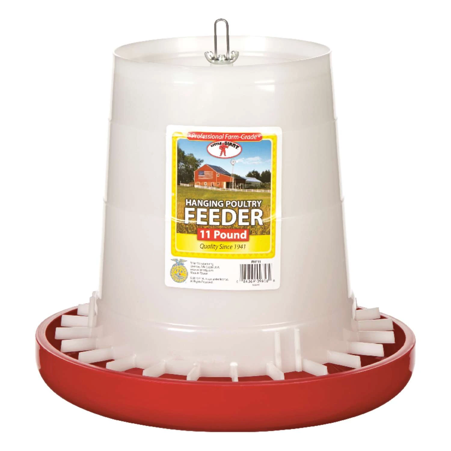 Little Giant 176 Oz Feeder For Poultry 3 Little Giant 176 Oz Feeder For Poultry
