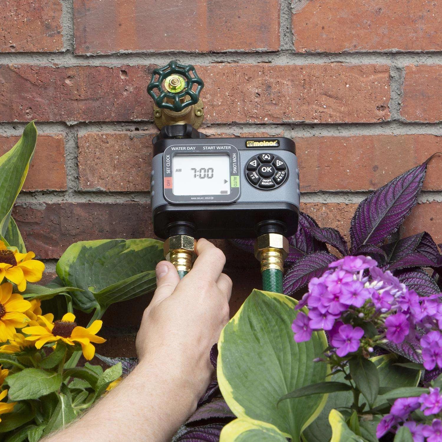 Melnor HydroLogic Programmable 2 Zone Digital Water Timer 6 Melnor HydroLogic Programmable 2 Zone Digital Water Timer - Image 4