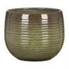 Scheurich Linara 6.25 In. D Ceramic Flower Pot Green -ORBIT || ACE || TORO Shop de03380b 0bc6 4694 b520 c374b6a883fc