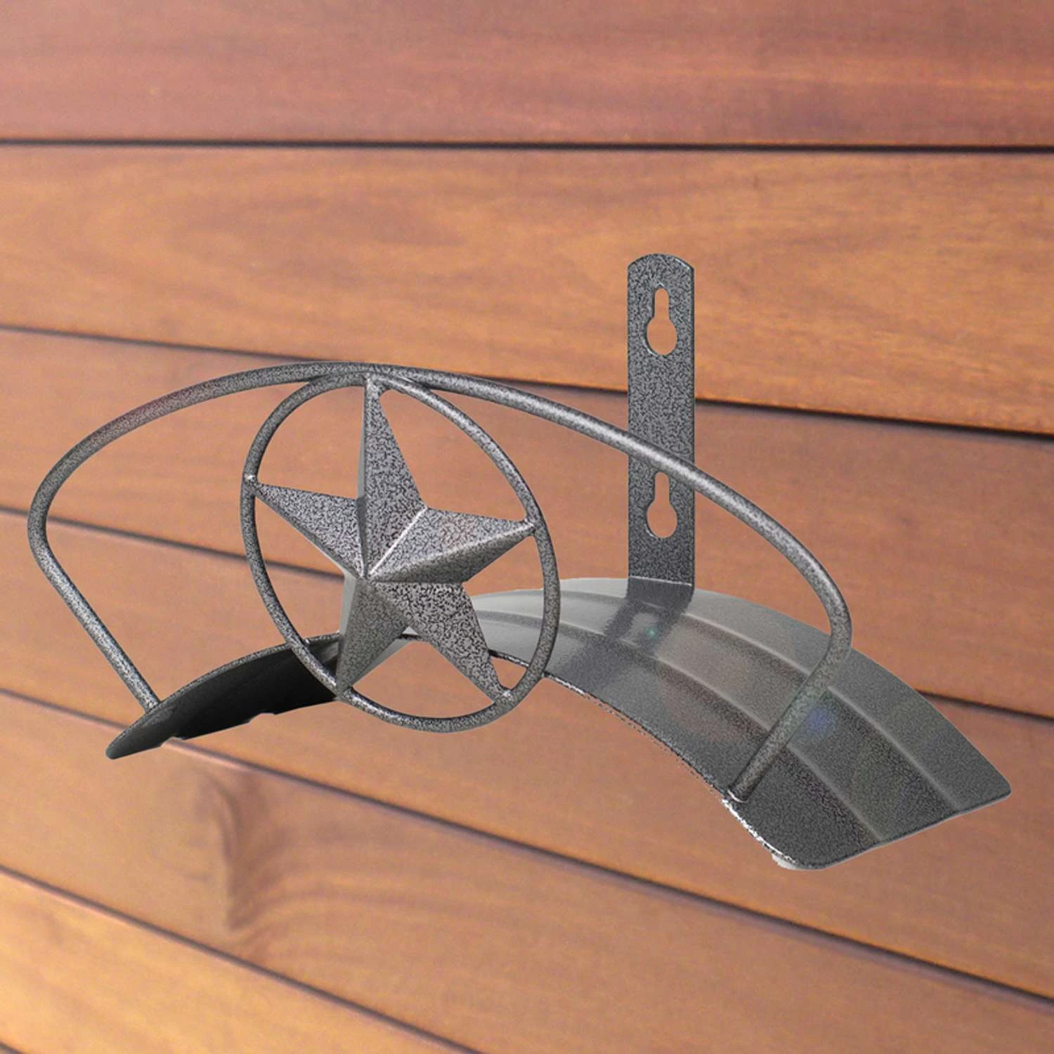 Yard Butler 125 Ft. Silver Wall Mounted Hose Hanger 4 Yard Butler 125 Ft. Silver Wall Mounted Hose Hanger - Image 2