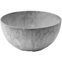 Novelty ArtStone 5.9 In. H X 12.2 In. W X 12.2 In. D X 12.2 In. D Resin Napa Bowl Planter Gray -ORBIT || ACE || TORO Shop e0746e91 31ce 4357 a417 4595d44d4a84