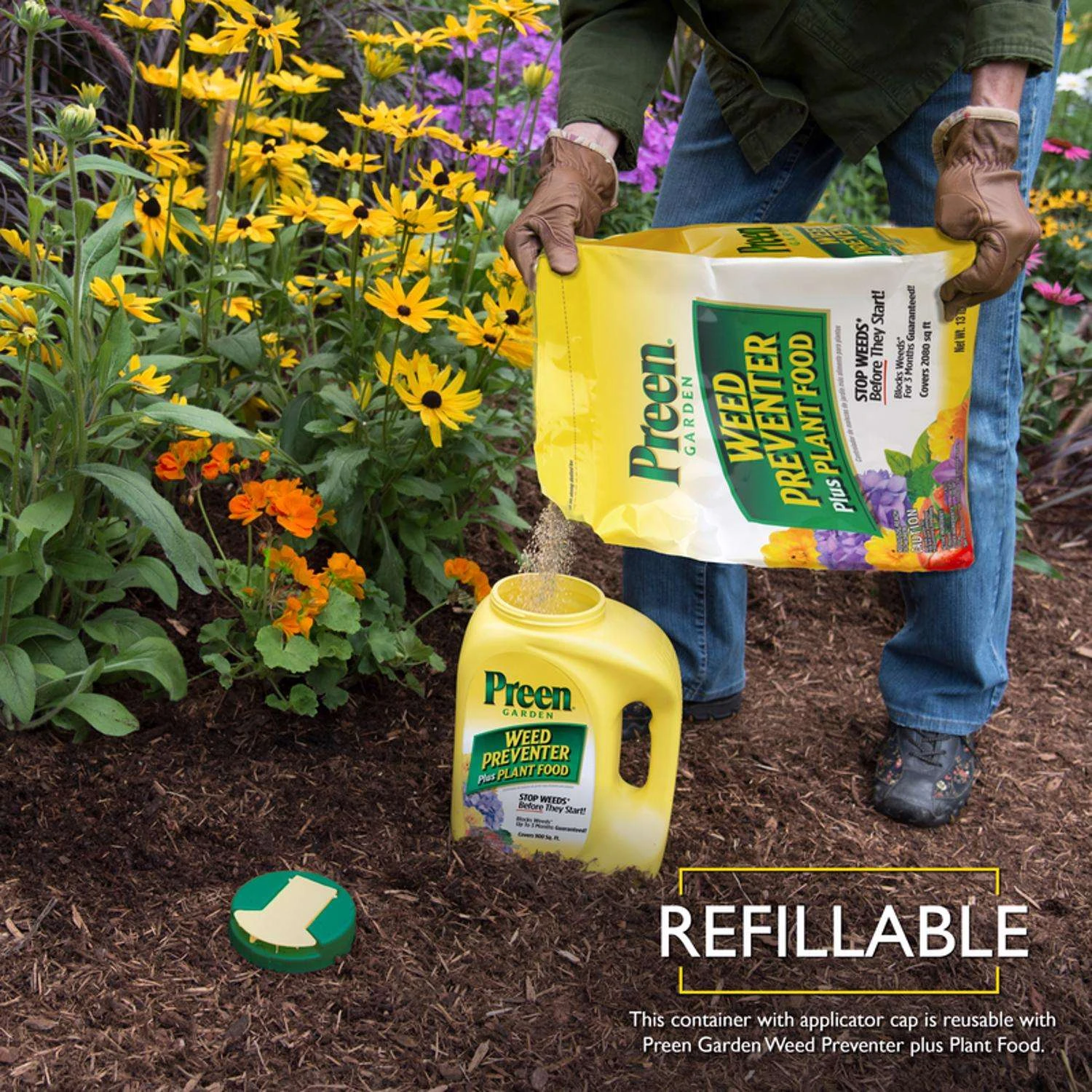 Preen Granules Weed Preventer & Fertilizer 5.625 Lb 8 Preen Granules Weed Preventer & Fertilizer 5.625 Lb - Image 6