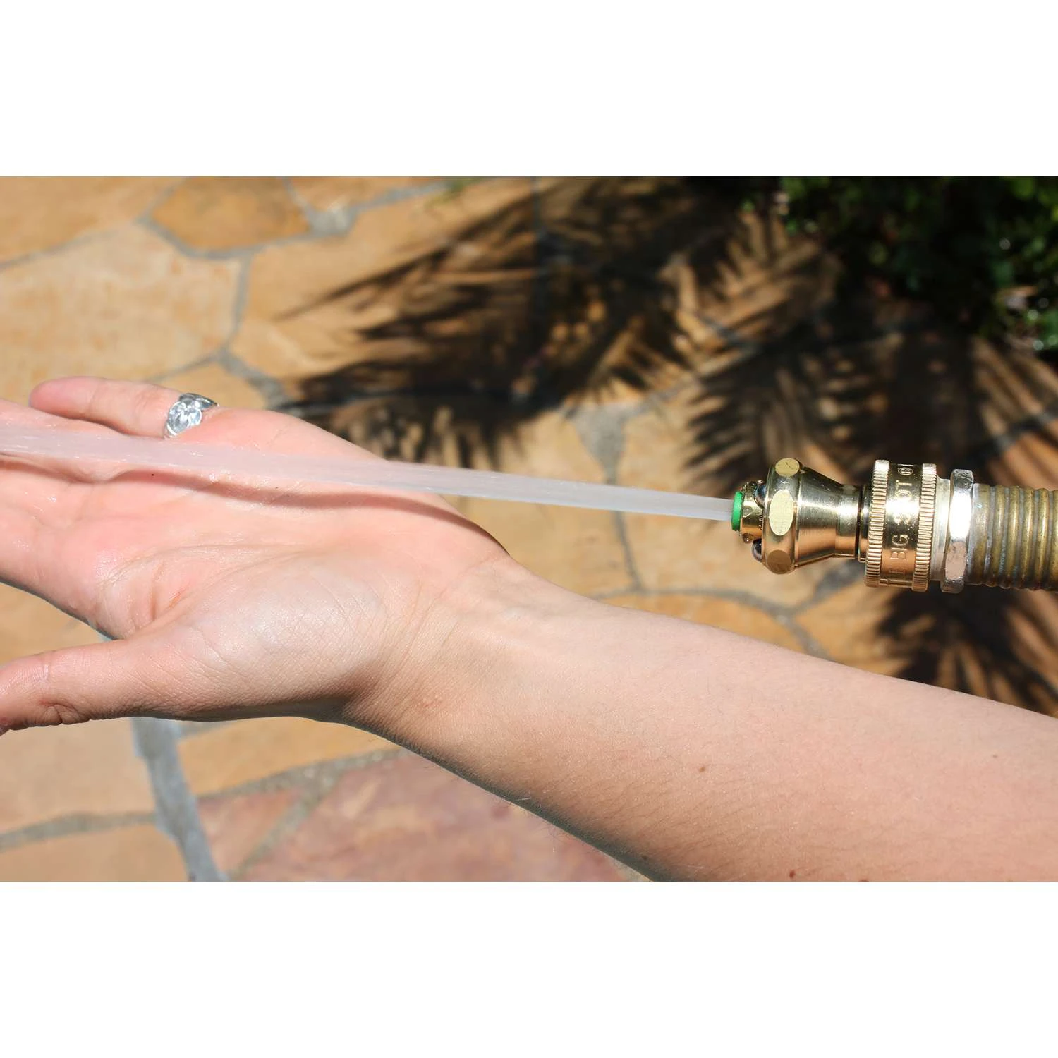 Little Big Shot 3 Pattern Adjustable Continuous Brass Hose Nozzle 6 Little Big Shot 3 Pattern Adjustable Continuous Brass Hose Nozzle - Image 4