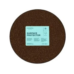 Curtis Wagner Plastics Everspring 0.37 In. H X 12 In. D Cork/Plastic Planter Mat Brown