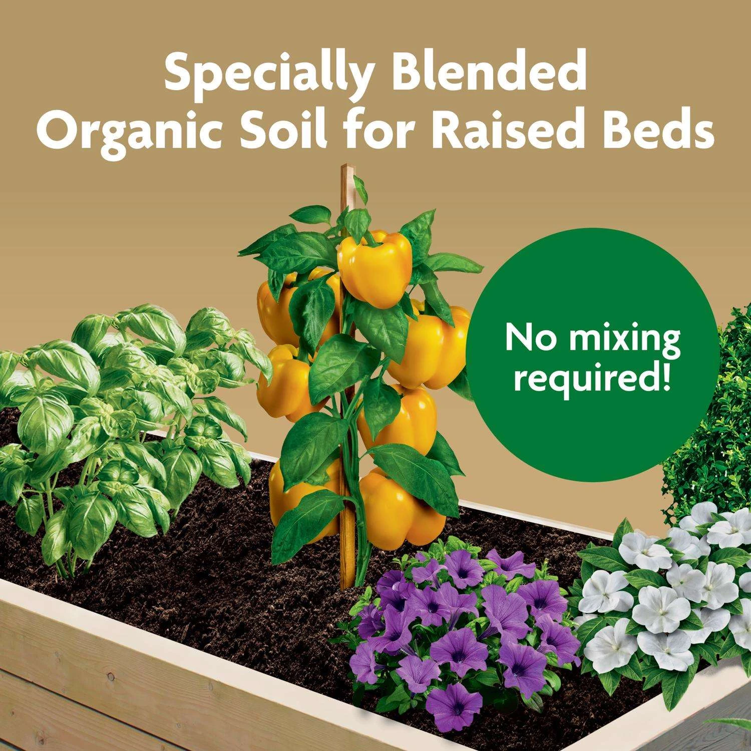 Miracle-Gro Organic All Purpose Raised Bed Soil 1.5 Cu Ft 4 Miracle-Gro Organic All Purpose Raised Bed Soil 1.5 Cu Ft - Image 2