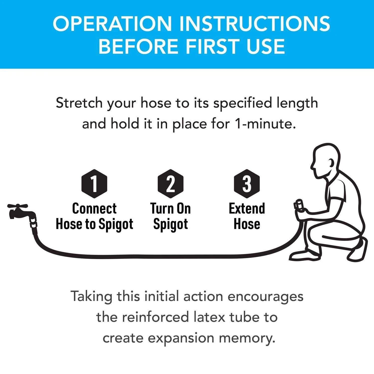 Hydrotech 5/8 In. D X 75 Ft. L Medium Duty Expandable Lightweight Garden Hose 12 Hydrotech 5/8 In. D X 75 Ft. L Medium Duty Expandable Lightweight Garden Hose - Image 10