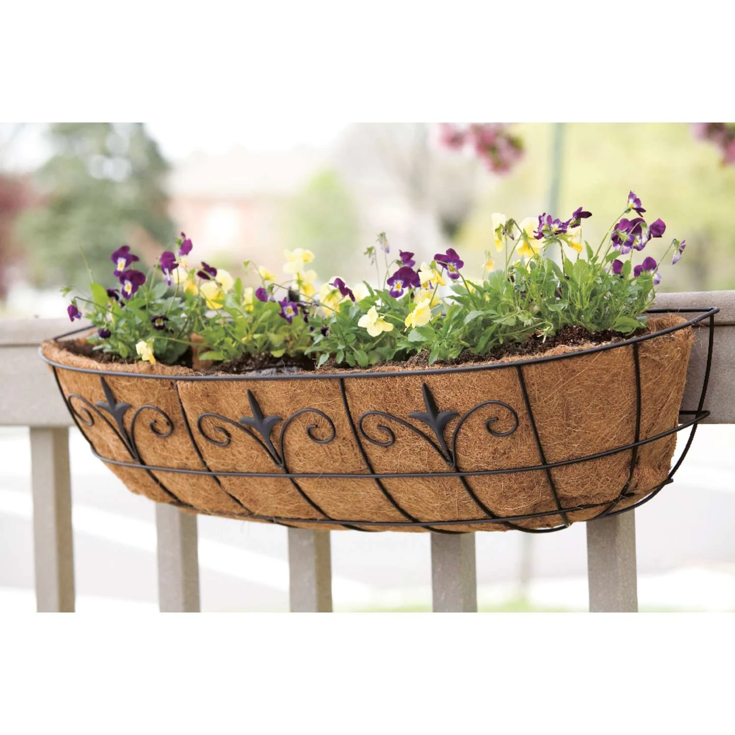 Living Accents Steel Window Planter: Stacking Planter Black 3 Living Accents Steel Window Planter: Stacking Planter Black