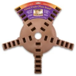 Down Under 1.5 In. H Terracotta Plastic Plant Stand