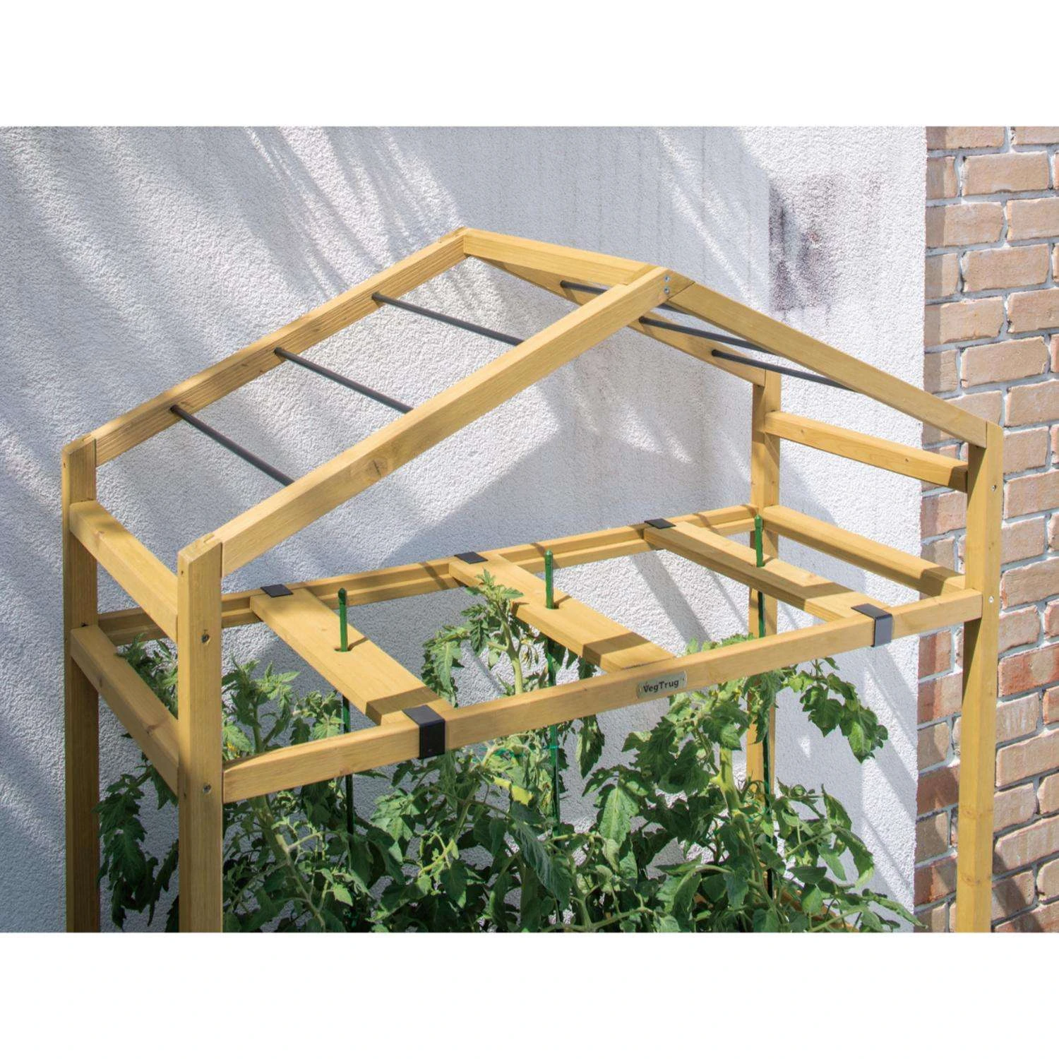 VegTrug Tomato Greenhouse Natural 65.7 In. H X 43.7 In. W Greenhouse 7 VegTrug Tomato Greenhouse Natural 65.7 In. H X 43.7 In. W Greenhouse - Image 5