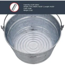 Behrens 4.25 Gal Pail Gray 11 Behrens 4.25 Gal Pail Gray -ORBIT || ACE || TORO Shop f0fbccce 21a3 4cea b3b0 37d21ce52707