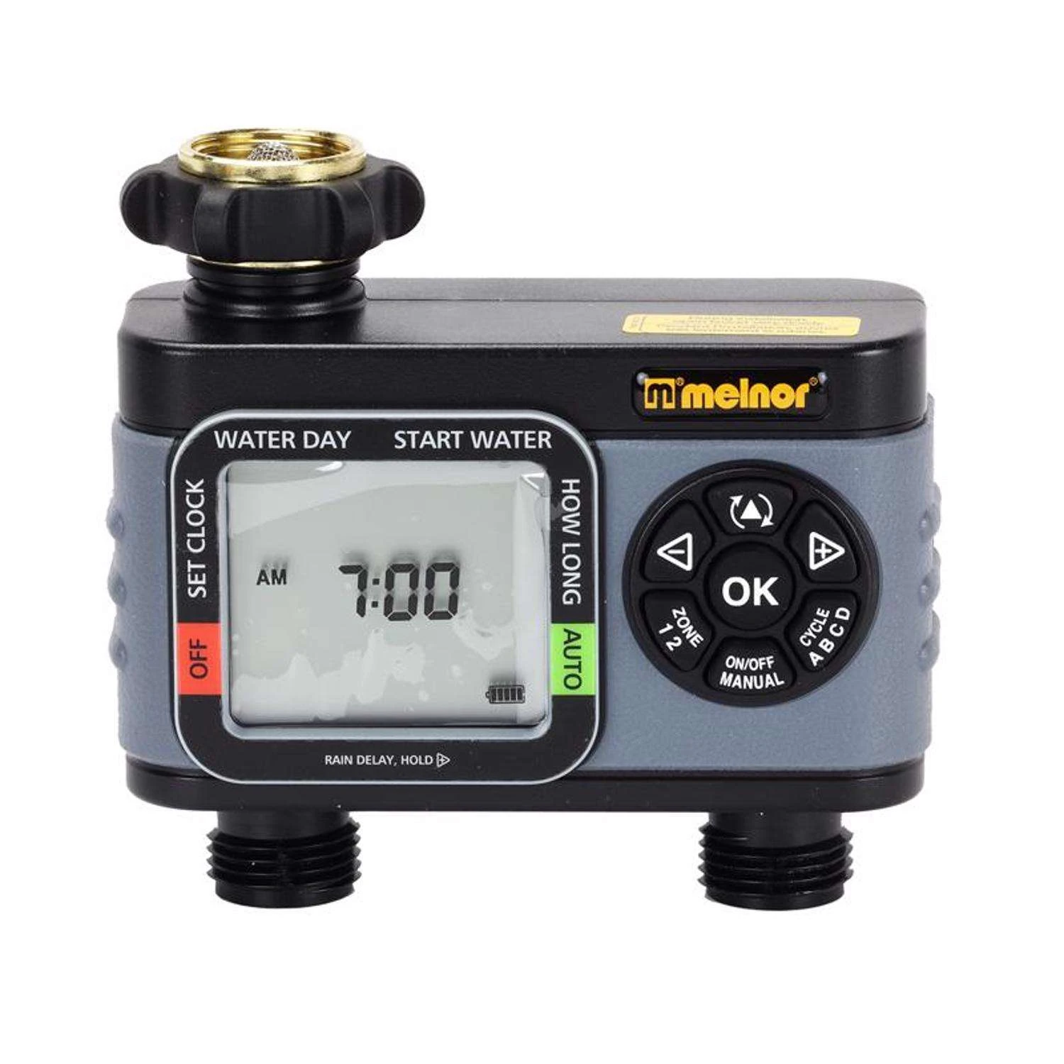Melnor HydroLogic Programmable 2 Zone Digital Water Timer 3 Melnor HydroLogic Programmable 2 Zone Digital Water Timer