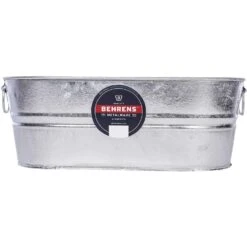 Behrens 5.5 Gal Steel Tub Oval