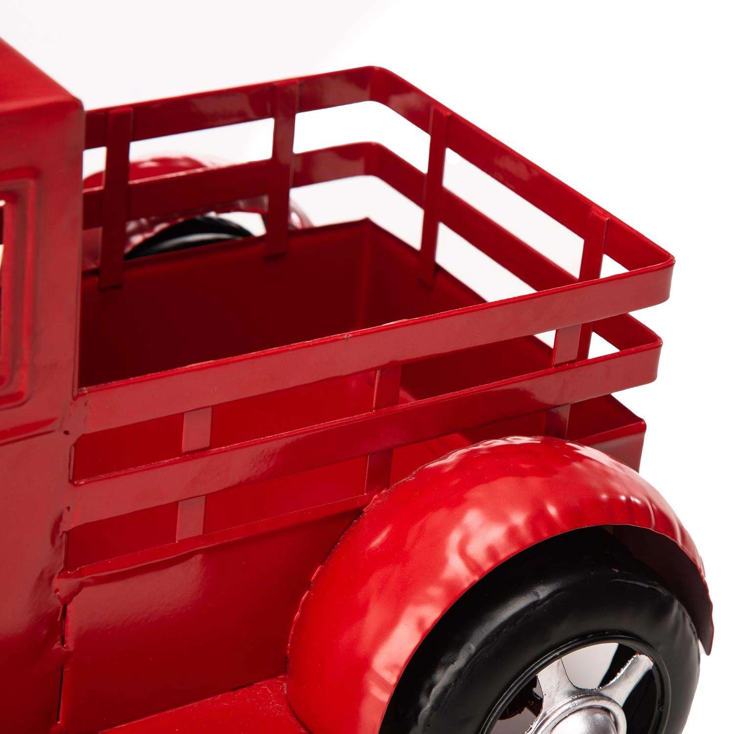 Glitzhome 9.25 In. H Red Iron/Plastic Plant Stand 8 Glitzhome 9.25 In. H Red Iron/Plastic Plant Stand - Image 6